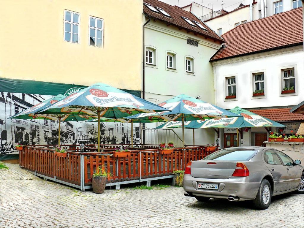 Hotel U Salzmannu プルゼニ エクステリア 写真
